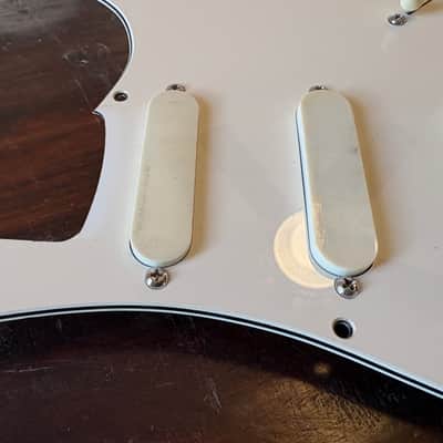 Fender Jeff Beck Model Loaded Pickquard Lace Sensore Startocaster 1991 - White Aged image 17