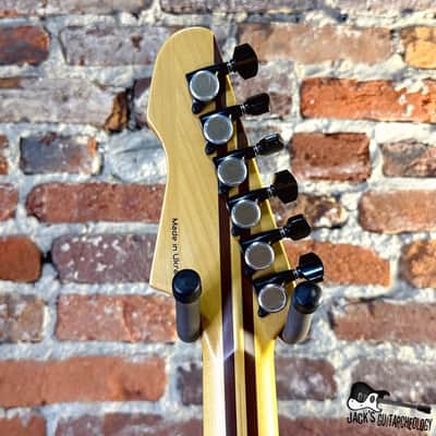 Valiant Guitars Soothsayer 'The Sage' HH w/ OHSC *NAMM Model* (2020s - Natural Flame Top Gloss) image 10