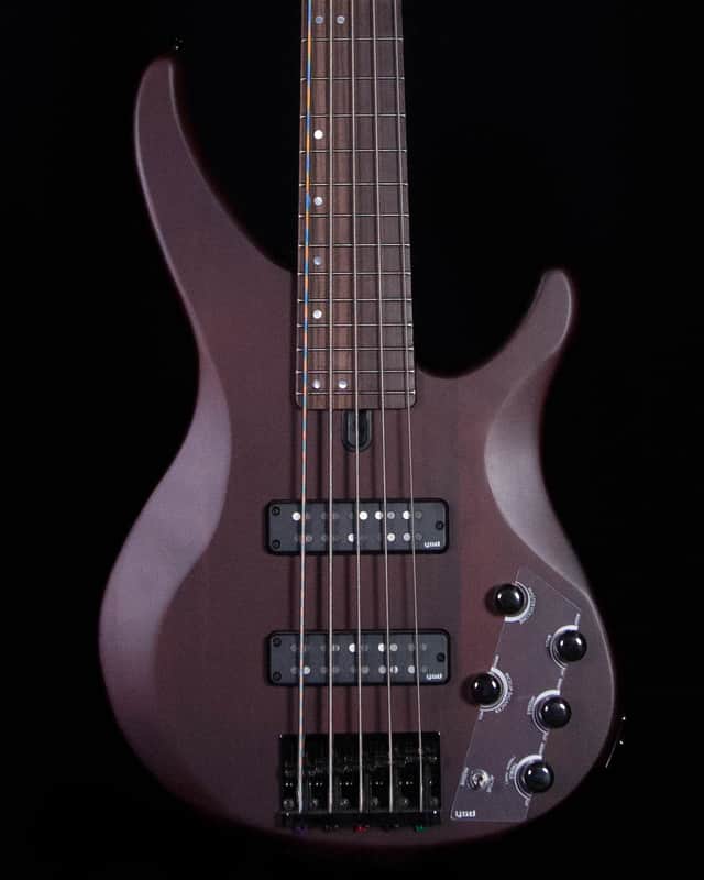 Yamaha TRBX505 5-String Bass, Transparent Brown image 1