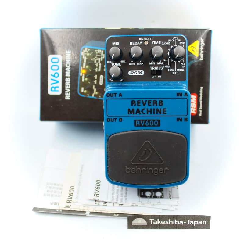 Behringer RV600 Reverb Machine Pedal | Reverb Canada