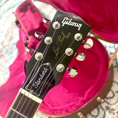 2001 Gibson Les Paul Standard "EBONY BLACK" + SD '59 PICKUPS + OHSC image 5