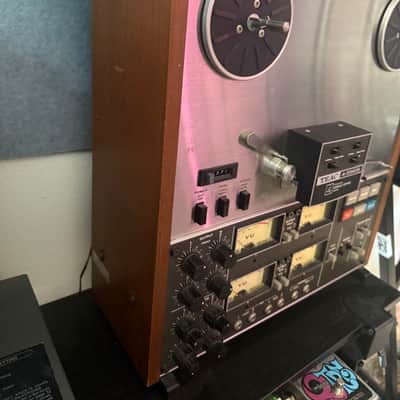 TEAC A-3440S 1/4" 4-Track Reel to Reel Tape Recorder 1970s - Silver image 7