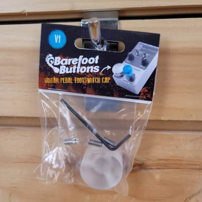 Barefoot Buttons V1 Tallboy Footswitch Cap - Acrylic Clear image 3