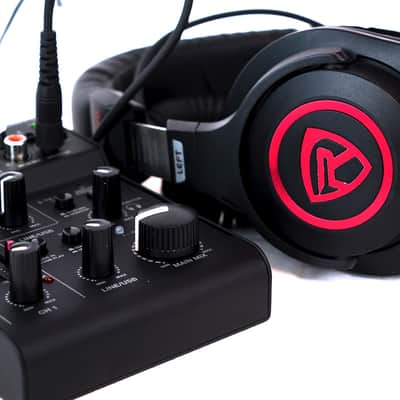 Rockville RockMix 5 Ch Mixer w/USB Interface, Bluetooth, Echo, EQ+AKG Headphones image 13