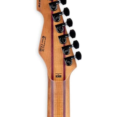 ESP LTD SN-1007HT Baritone 7 String Electric Guitar. Black Blast image 7