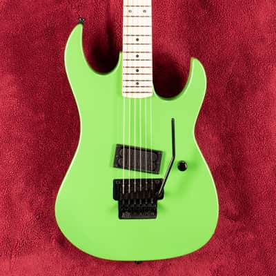 B.C. Rich Gunslinger Retro II with Floyd Rose - Green Pearl image 1
