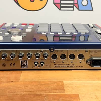 Akai MPC1000 - Blue 128MB RAM w/ CF Card image 6