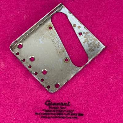 Fender ®️ Telecaster Bridge Plate 1955 - 1962 MOA Master of aging image 1