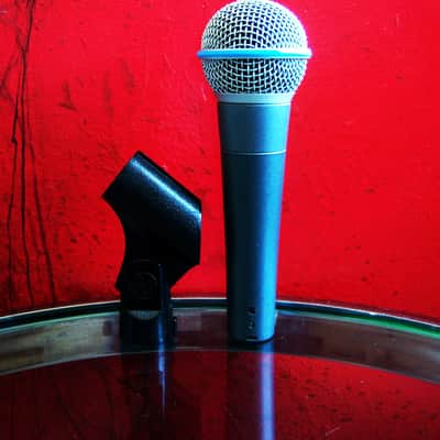 Vintage RARER 1980's Shure BETA 58 / SM58 dynamic cardioid microphone USA Low Z w accessories SM58 # 3 image 12
