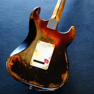 Fender Stratocaster 60th Anniversary Orange Heavy Aged Relic image 3