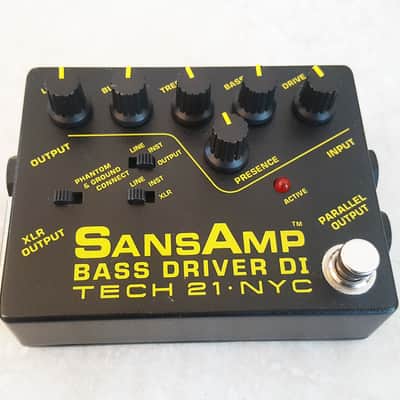 Tech 21 Sansamp Bass Driver D.I. 1994 - 2016 - Black image 2
