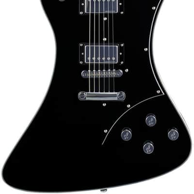 Hagstrom HSFANTOMEN09 Electric Guitar, Fantomen, Black Gloss image 11