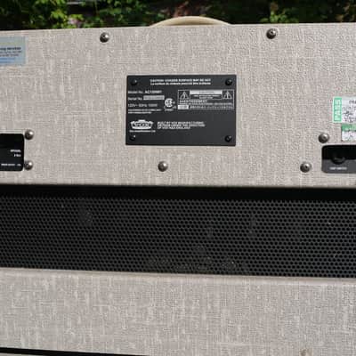 Vox AC15HW1 Hand-Wired 2-Channel 15-Watt 1x12" Guitar Combo 2010 - 2019 - Fawn image 8