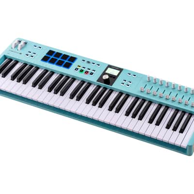 Arturia KeyLab Essential 61 Mk3 MIDI Keyboard Controller (Aquamarine) [DEMO] image 4