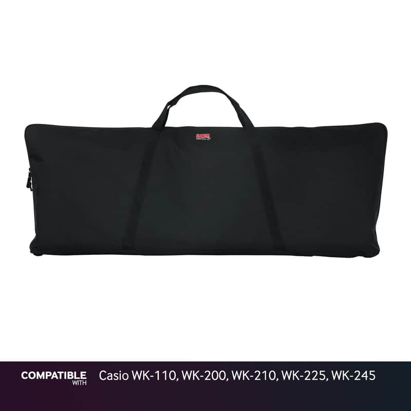 Gator Economy Keyboard Gig Bag for Casio WK-110, WK-200, WK-210, WK-225, WK-245 image 1