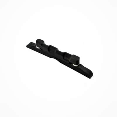 Mandolin Ebony Hardwood Compensated Archtop Adjustable Bridge New image 6