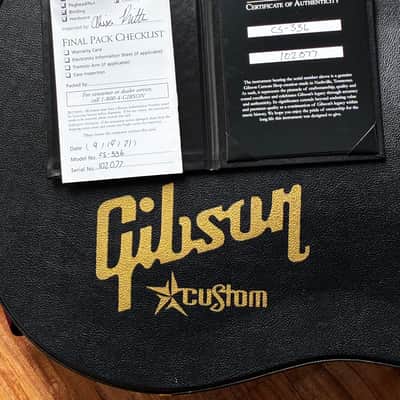 Gibson CS ES-336 2021 - Faded Cherry image 7