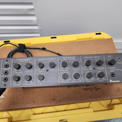 Ibanez UE400 Multi-Effects Rack with Foot Controller 1980s - Black image 1
