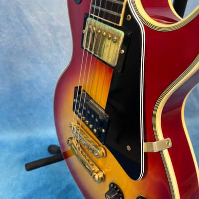 Greco EG-500 Custom Cherry Sunburst Made in Japan, MIJ image 13