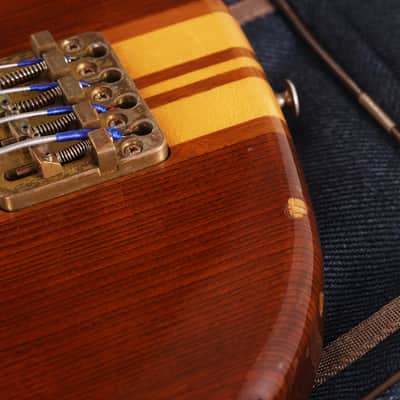 1980 Aria Pro II SB-700 Bass Fretless Conversion image 11
