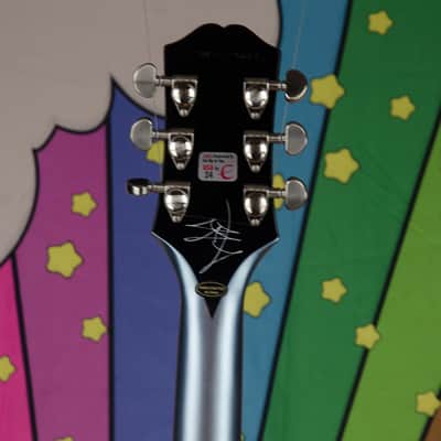 Epiphone Jared James Nichols "Blues Power" Les Paul Custom Electric Guitar - Aged Pelham Blue image 7