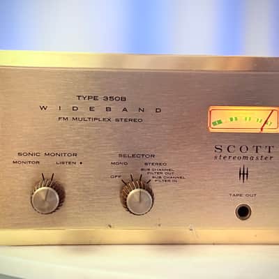 🎶✨ H.H. Scott 350B Wideband FM Multiplex Stereo Tube Tuner — Cleaned, Strong FM Pull, New 12AT7 Tube, 6-Hour Bench Tested, YouTube Demo image 4