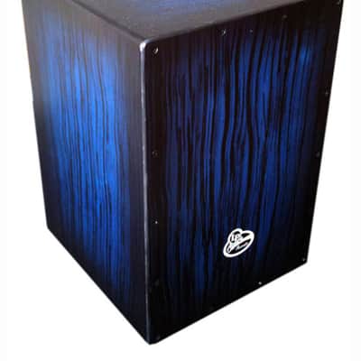 LP Aspire Accents Cajon - Blue Burst Streak LPA1332-BBS image 4
