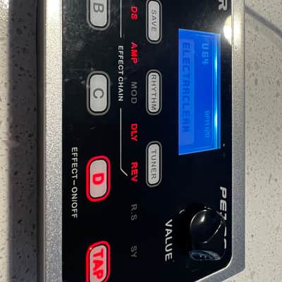 Mooer PE-100 Guitar Multi-Effects 2010s - Black/Silver image 8