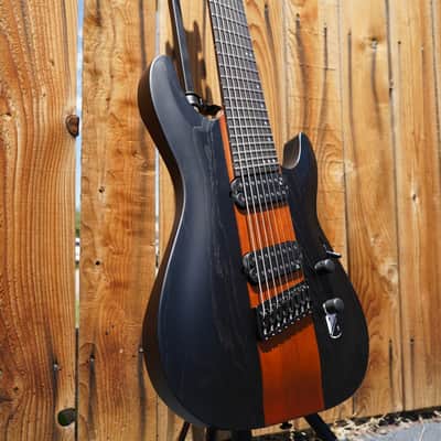 Schecter DIAMOND SERIES C-8 Rob Scallon Satin Dark Roast 8-String Electric Guitar image 6