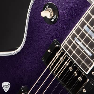 Gibson Custom Shop Dealer Select Les Paul Custom Gloss Purple Sparkle #CS601908 image 16