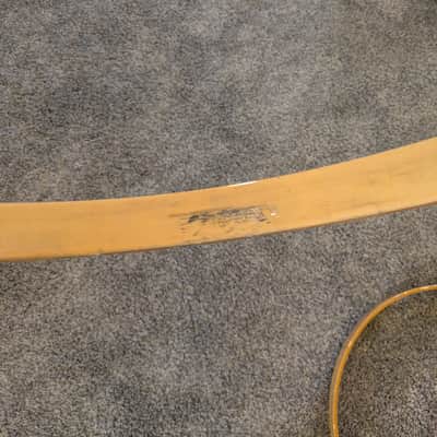 22" Maple Bass Drum Hoop 2010s - Natural image 2