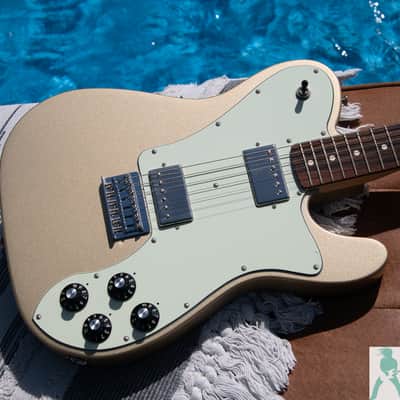 Fender Chris Shiflett Artist Series Signature Telecaster Deluxe - Shoreline Gold - Pro Set Up w Perfect Frets/Action/Intonation!$! image 12