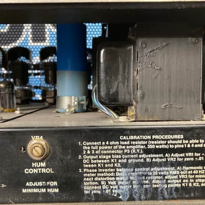 Ampeg Tom Hamilton's Aerosmith, SVT "Curved Line" 300-Watt Bass Amp Head (#8) 1975 - 1979 image 12