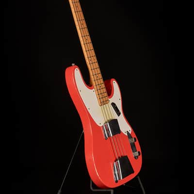 Fender Telecaster Bass 1968 Refin Fiesta Red image 3