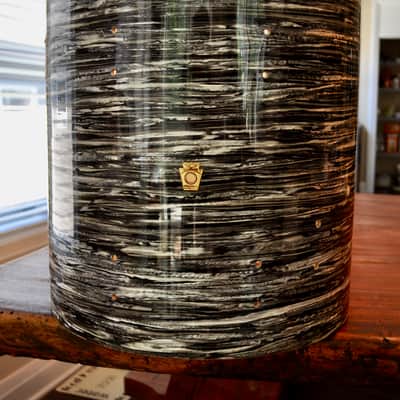 Ludwig Oyster Black Pearl 16x16" Floor Tom 1963-4 image 8