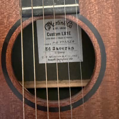 Martin LX1E Ed Sheeran Signature Plus 2013 - 2015 - Natural image 10