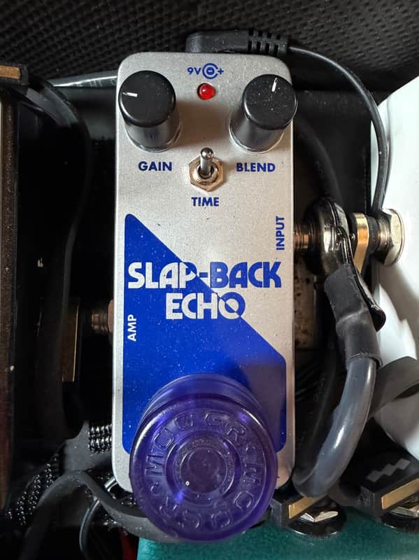 Electro-Harmonix Slap-Back Echo Reissue 2023 - Present - Silver / Blue image 1