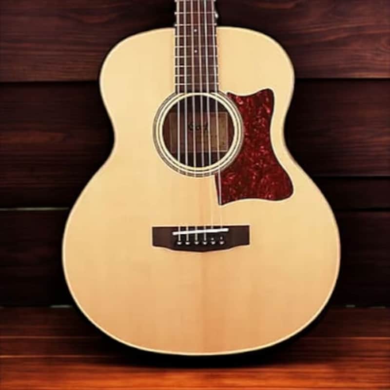 Cort LCJWAOP Little CJ Walnut Spruce Top Mahogany Neck, Acoustic-Electric w/Gig Bag (B-Stock) image 1