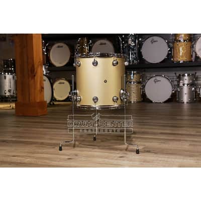DW Performance Floor Tom 14x14 Hard Satin Gold Mist image 2