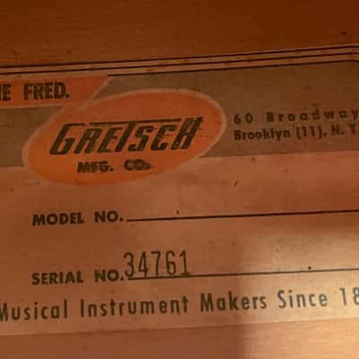 Gretsch Model 6124 Anniversary 1959 Sunburst image 24