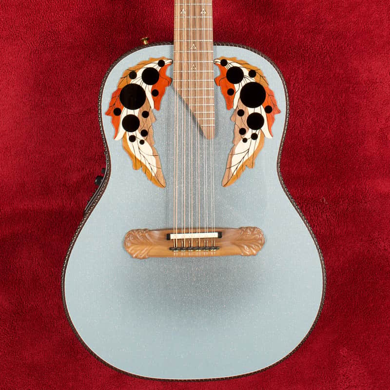Ovation Adamas 1688GT-8 12 String Deep Bowl Reverse Blue Burst