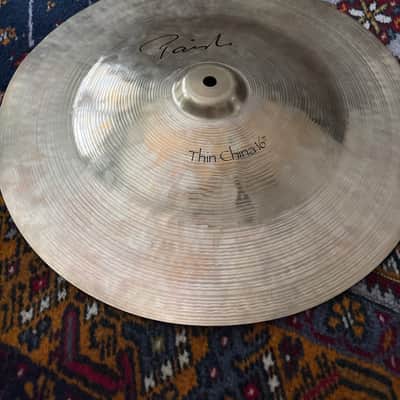 Paiste 16" Signature Thin China Cymbal 1989 - Present - Traditional image 1