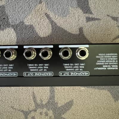 Behringer Powerplay Pro HA4600 4-Channel Headphone Amplifier - Black / Silver image 8