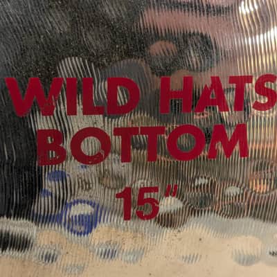 Paiste 15" 2002 Wild Hi-Hat Cymbals (Pair) 1980 - 2011 - Brilliant image 10