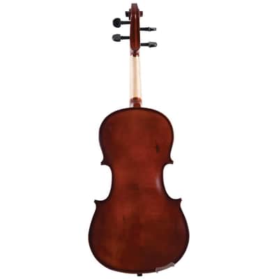 Palatino Allegro VA-450 Hand Carved Viola Outfit with Case and Bow, 15" Size image 5