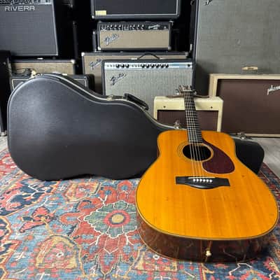 *Video* Yamaha FG500 Red Label Dreadnought Made in Japan - 1972 image 5