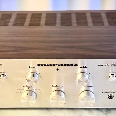 πΆβ¨ Marantz Model 1030 Stereo Amplifier β Silver Faceplate, Metal Case, Selectively Serviced, Ultrasonically Cleaned Knobs, Tested image 4