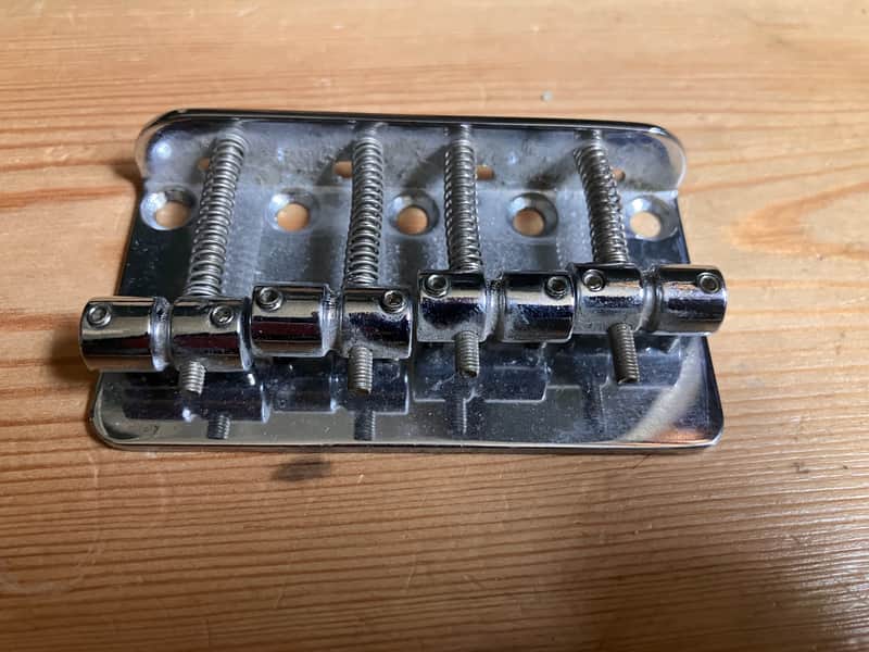 Squier Standard Series Precision Jazz PJ Bass Guitar Bridge 2007 image 1