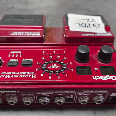 DAVE MUSTAINE'S MEGADETH Recording Studio Album & Tour Stage Played DigiTech USA HarmonyMan Intelligent Pitch Shifter Harmony Man Octave Harmonizer Guitar Pedal Artist Owned by Dave Mustaine Signed COA image 7