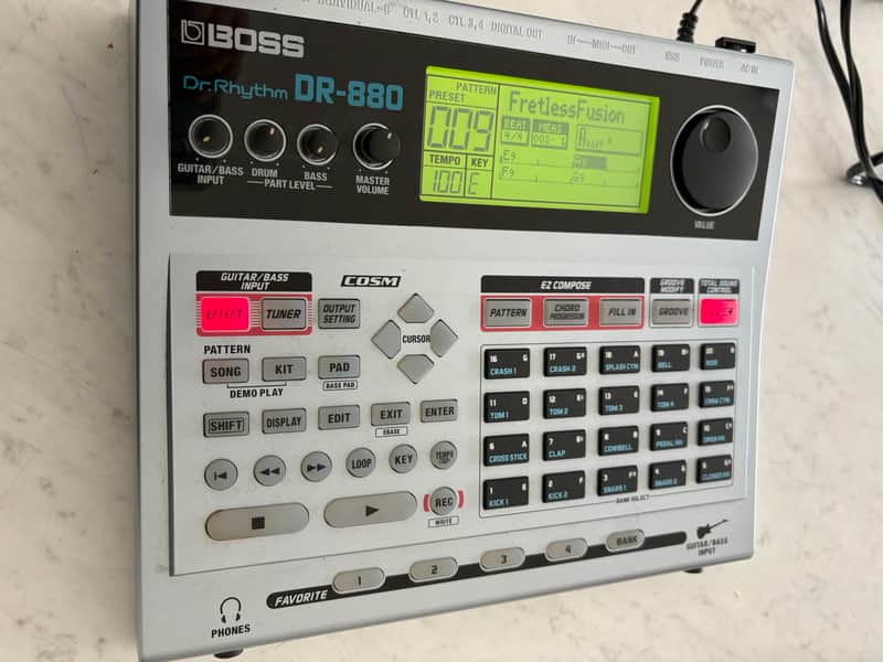 Boss DR-880 Dr. Rhythm 2004 - 2016 - Gray image 1